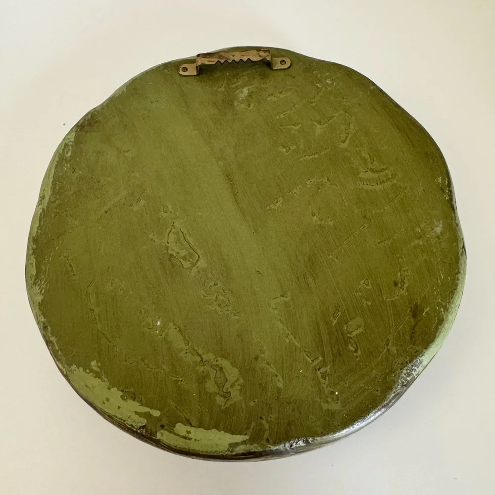 Vintage Green Decorative Wood Wall Plaque‎ with Rooster Design